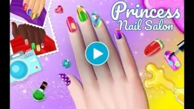 Nail Salon Game Girls Nail art screenshot 1