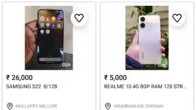 OLX screenshot 1