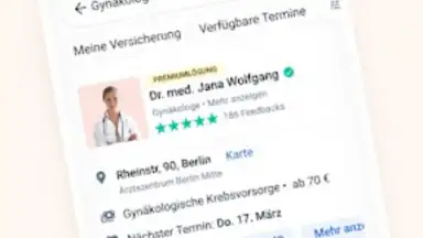 jameda: Ärzte finden & buchen screenshot 4