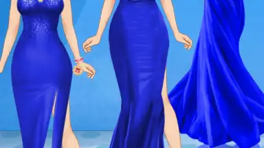 Blue Princess Makeup Salon Games For Girls screenshot 2