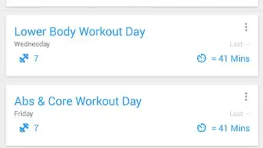 JEFIT screenshot 1