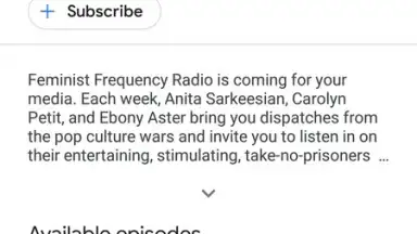 Google Podcasts screenshot 2