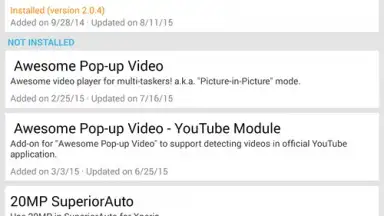 Xposed Installer screenshot 2