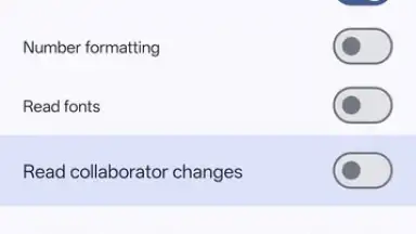 Google Sheets screenshot 3