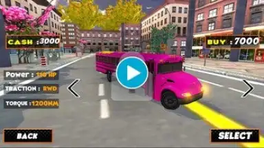 School Bus Driving Games 3D screenshot 1
