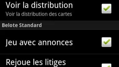 AndroBeloteFree screenshot 5