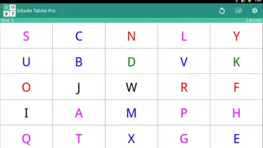 Таблицы Шульте screenshot 4