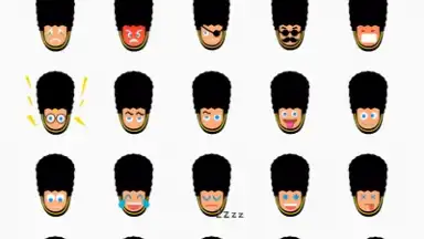 London Guard Stickers screenshot 1