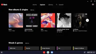 YouTube Music for Chromebook screenshot 3