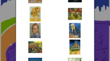 Vincent van Gogh Coloring Book screenshot 1