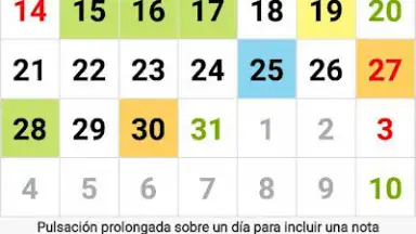 Calendario Laboral Argentina screenshot 7