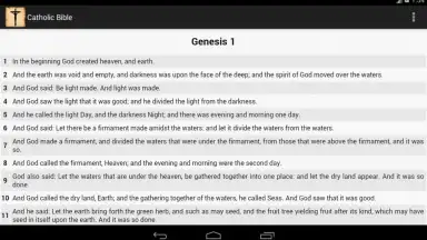 Catholic Bible screenshot 7