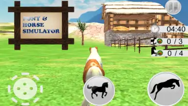 Pony Horse Simulator Kids 3D screenshot 3