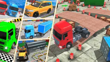 Real Euro Truck Parking Games screenshot 1