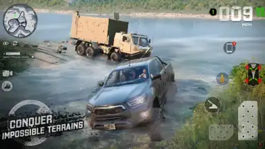 offroad SUV jeep 4x4 driving screenshot 1