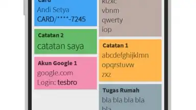 Password Notes screenshot 1