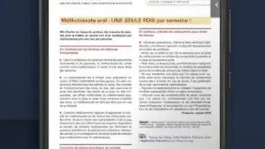 Application Prescrire screenshot 10