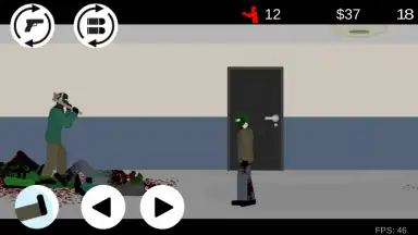 Flat Zombies: Cleanup and Defense screenshot 6