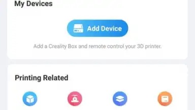Creality Cloud screenshot 1