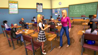 My High School Games Girl Life screenshot 4