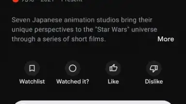 Google TV screenshot 4