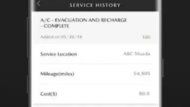 MyMazda screenshot 2