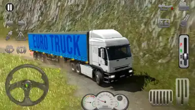 Euro Truck Driver Truck Games screenshot 4