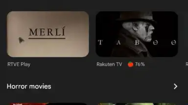 Google TV screenshot 9
