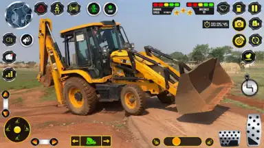 Snow Excavator Construction 3D screenshot 4