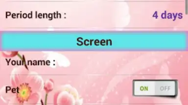 Women’s diary screenshot 5