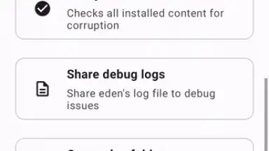 Eden screenshot 1