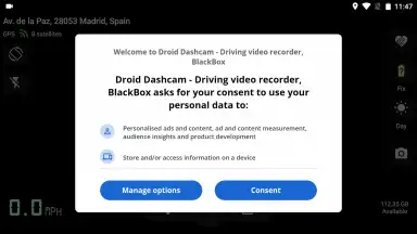Droid Dashcam - Driving video recorder screenshot 2