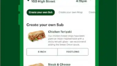 Subway® - Official App screenshot 4