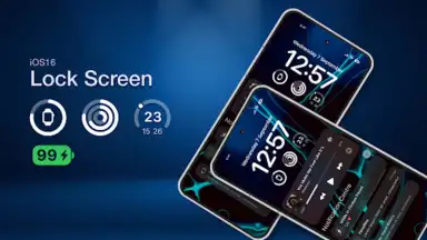 Lock Screen iOS 16 screenshot 2