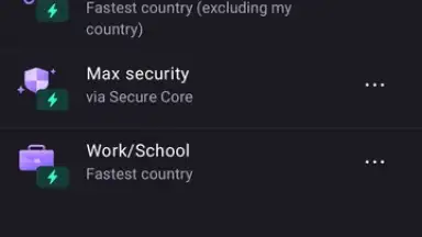 ProtonVPN screenshot 11