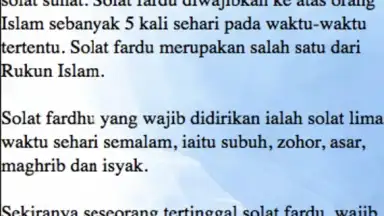 Cara Solat Subuh Dan Persoalannya screenshot 4