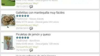 Recetario - Recetas de Cocina screenshot 3