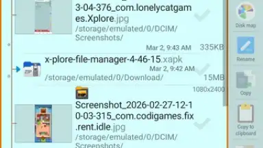 X-plore File Manager screenshot 1