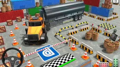 Real Euro Truck Parking Games screenshot 4