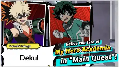 My Hero Ultra Impact screenshot 1