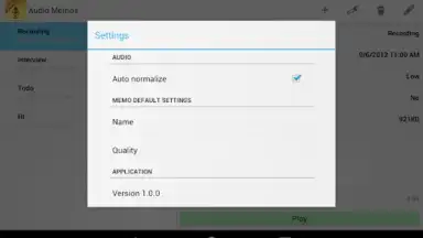 Audio Memos screenshot 12