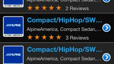 Alpine TuneIt App screenshot 2