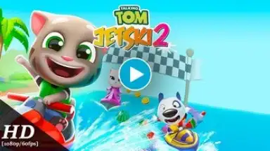 Talking Tom Jetski 2 screenshot 1
