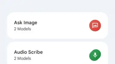 Google AI Edge Gallery screenshot 1