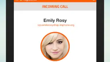 Linphone screenshot 4