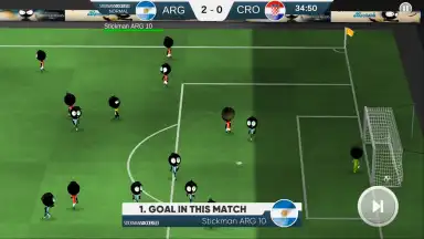 Stickman Soccer 2018 screenshot 11