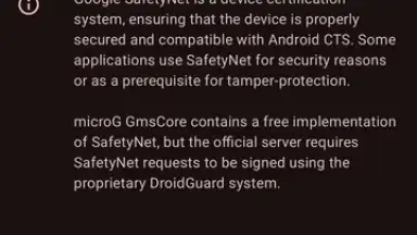 microG Services (GmsCore) screenshot 3