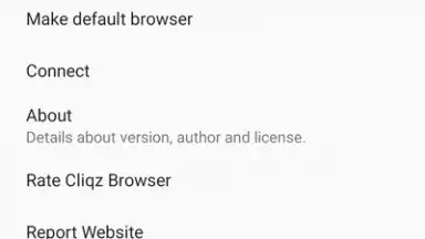 Cliqz Browser screenshot 6