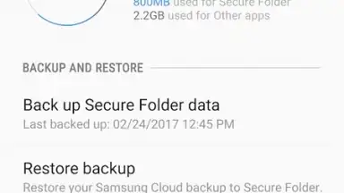Secure Folder (Samsung) screenshot 3