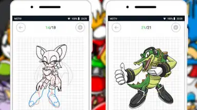 How To Draw The Blue Hedgehog screenshot 1